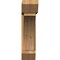 Ekena Millwork Thorton Slat Rough Sawn Bracket w/ Offset Brace, Western Red Cedar, 8"W x 32"D x 32"H BKT0806X32X32THR06RWR - alternate 3